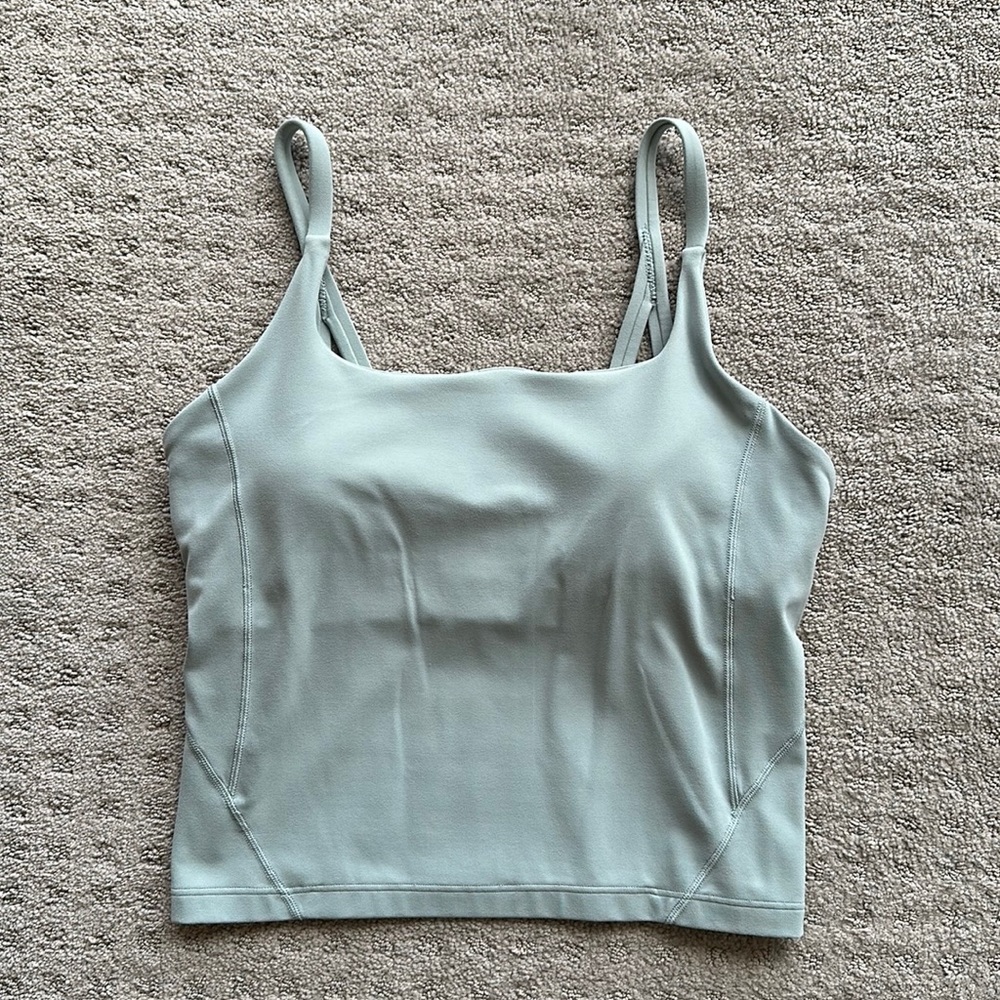 lululemon Strappy Nulu Shelf Tank Top